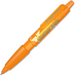 Сувенир, подарок - Авторучка BIG PEN XL FROSTY, оранжевая