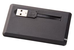 Сувенир, подарок - USB-флэш-карта «Визитка» на 1 Гб