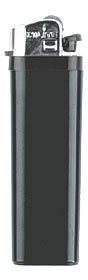 Сувенир, подарок - Зажигалка кремневая UNILITE, черная