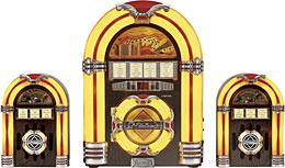 Сувенир, подарок - Настольный музыкальный автомат JUKEBOX