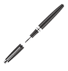 Авторучка LEMAN Ebony Black перо